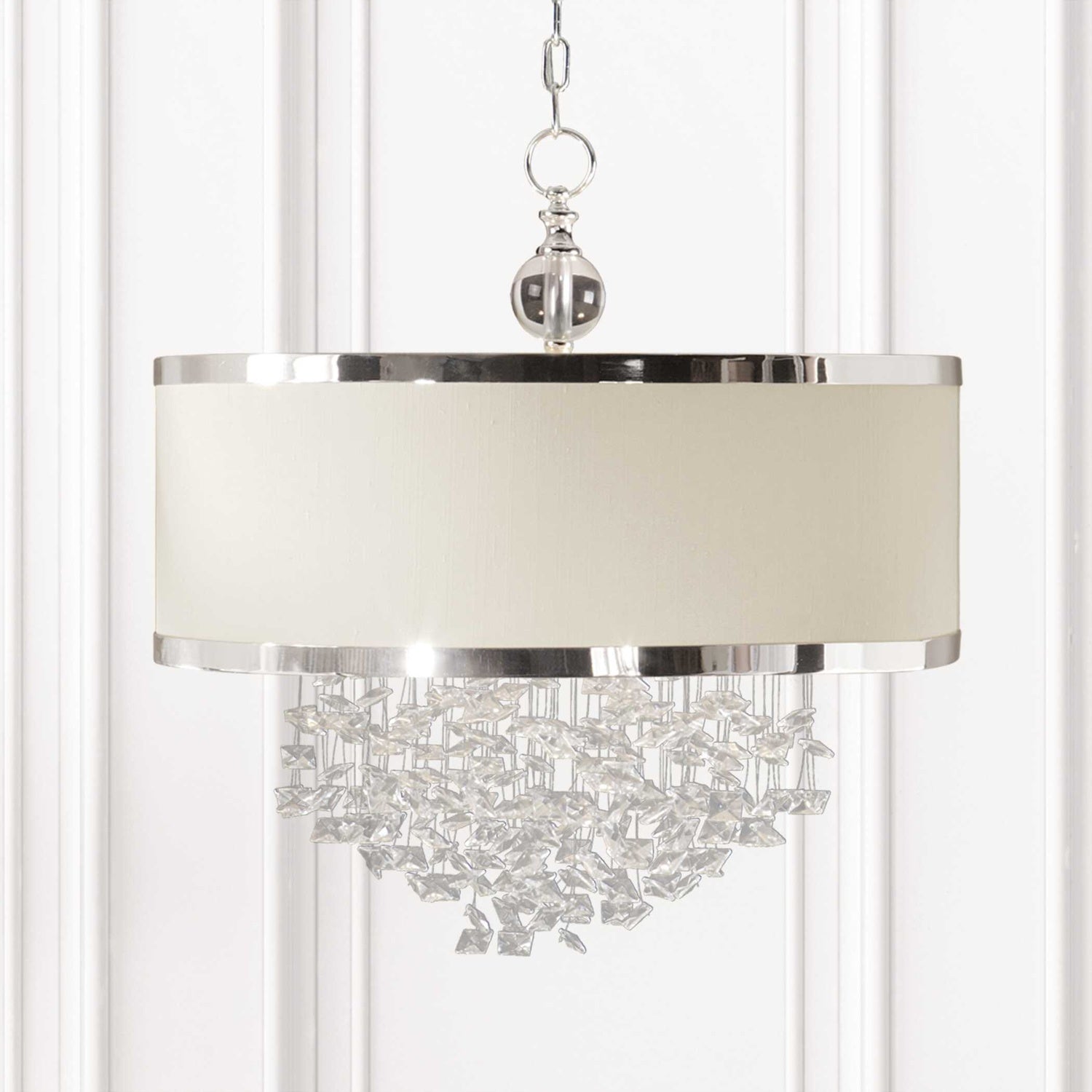 UTTERMOST, FASCINATION SILKEN DRUM PENDANT, PENDANT LIGHT