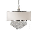 UTTERMOST, FASCINATION SILKEN DRUM PENDANT, PENDANT LIGHT