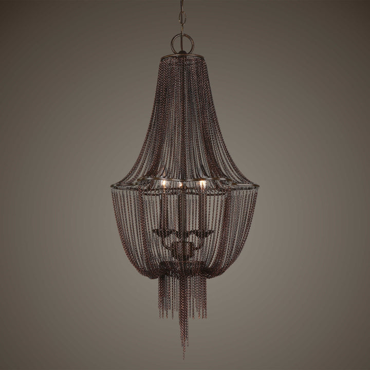 UTTERMOST, LEZZENO 3 CHANDELIER, CHANDELIER LIGHT
