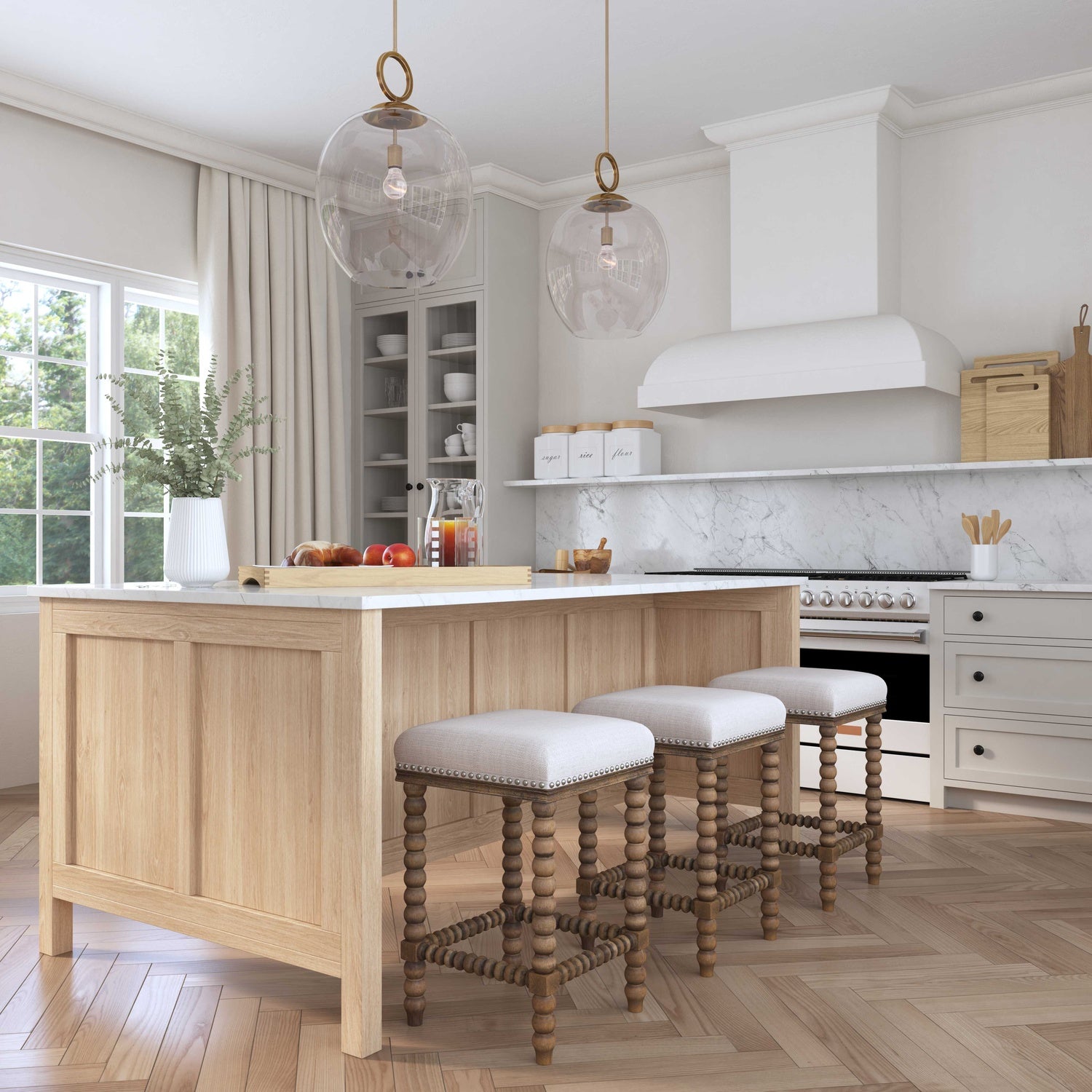 UTTERMOST, CALIX BLOWN PENDANT, PENDANT LIGHT