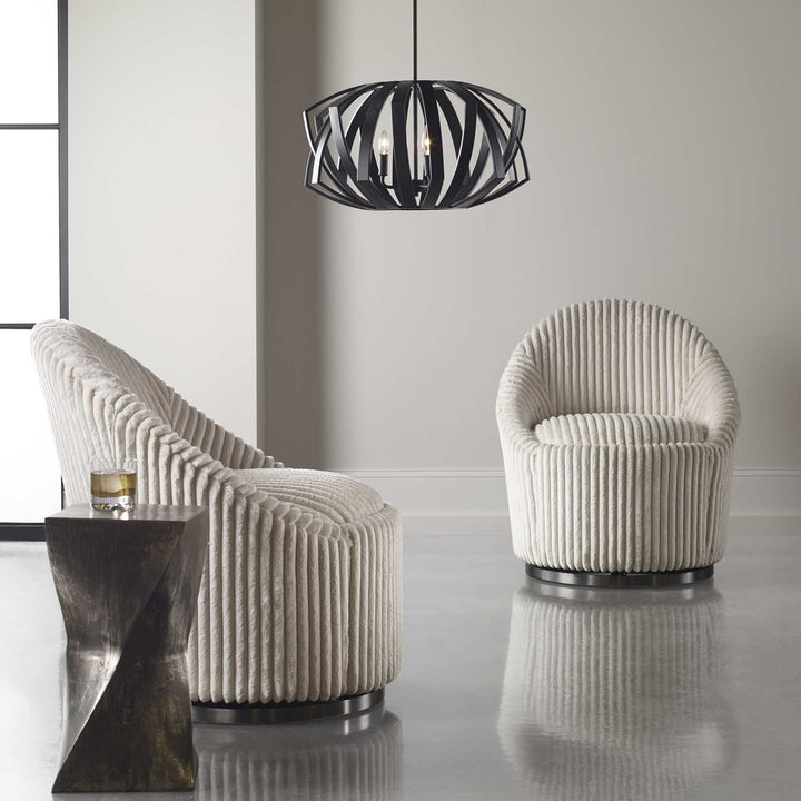 UTTERMOST, THALES GEOMETRIC PENDANT, PENDANT LIGHT