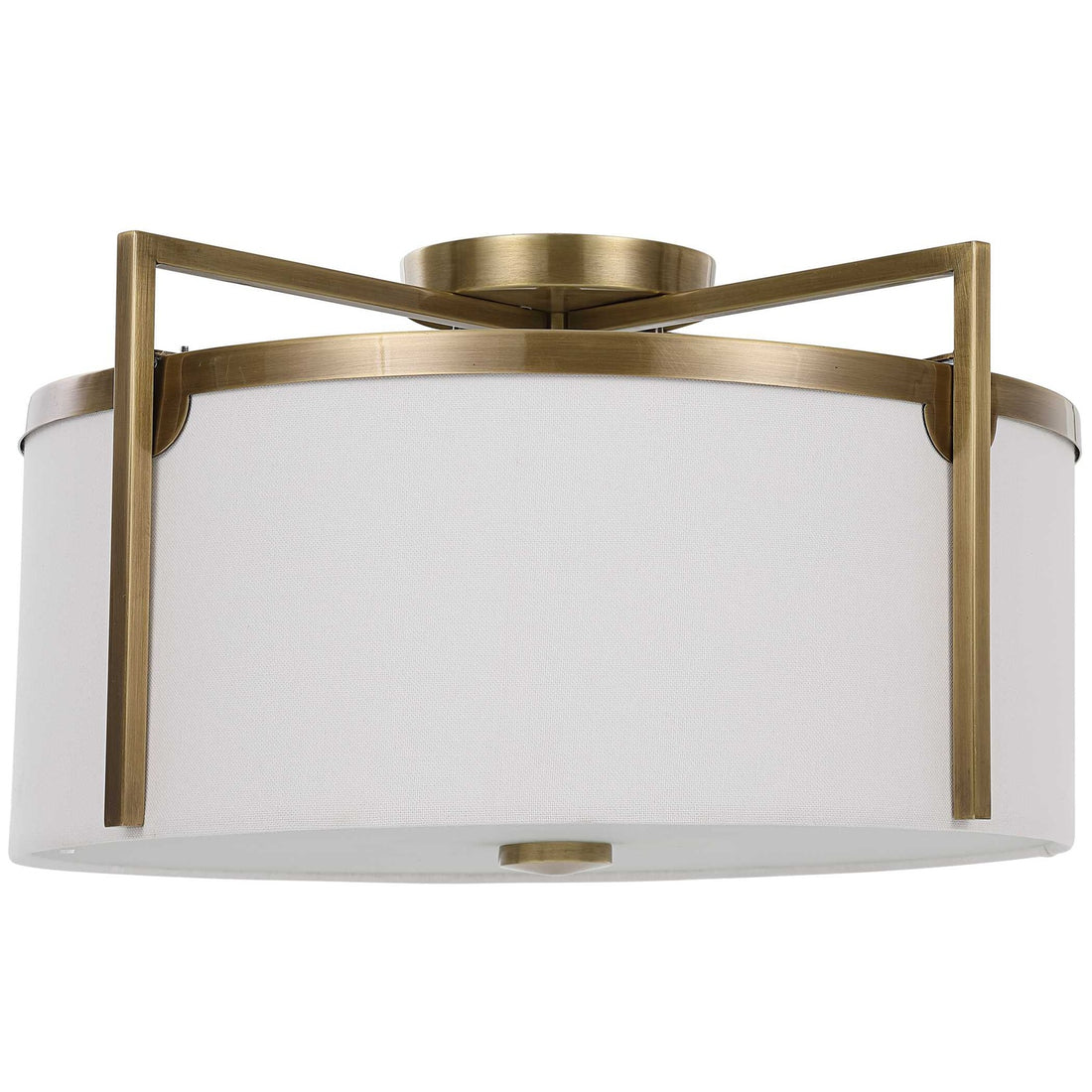 UTTERMOST, COLFAX SEMI FLUSH, SEMI FLUSH MOUNT LIGHT