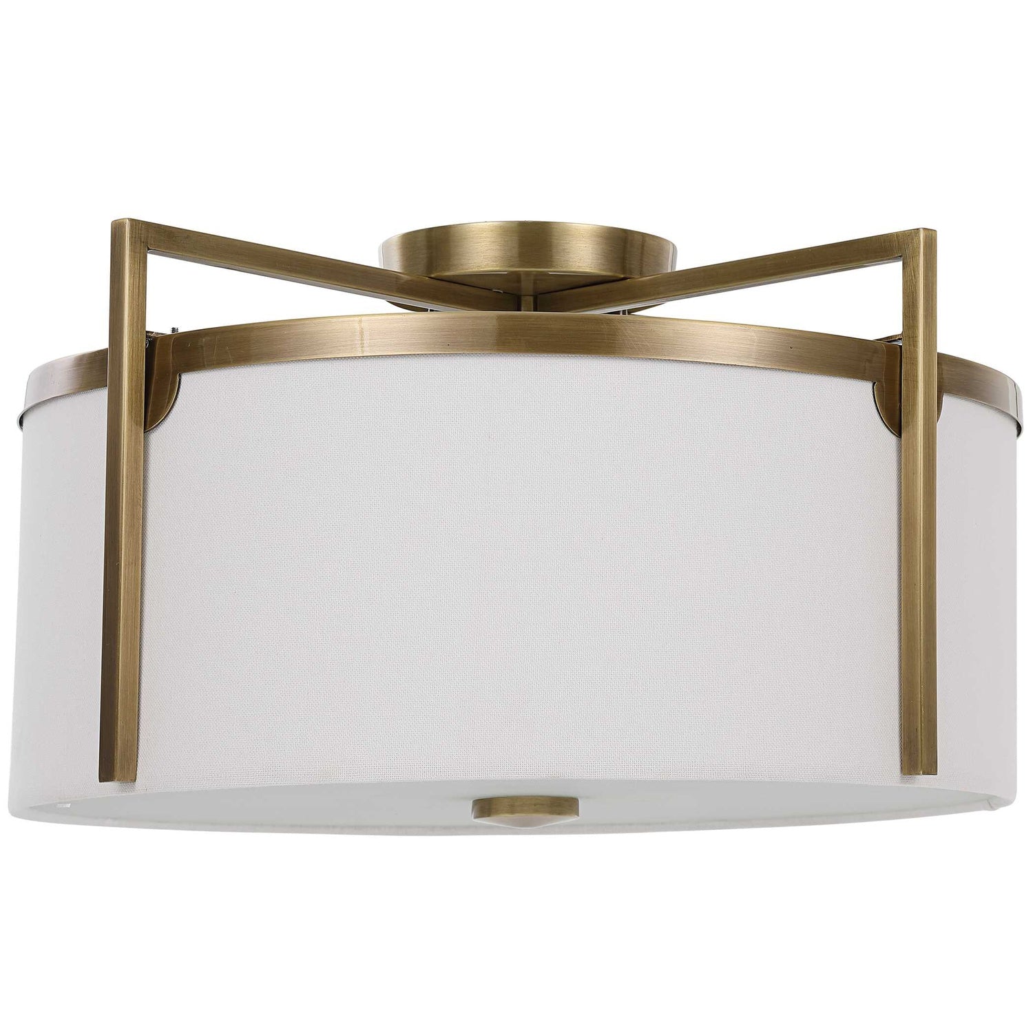 UTTERMOST, COLFAX SEMI FLUSH, SEMI FLUSH MOUNT LIGHT