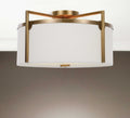 UTTERMOST, COLFAX SEMI FLUSH, SEMI FLUSH MOUNT LIGHT