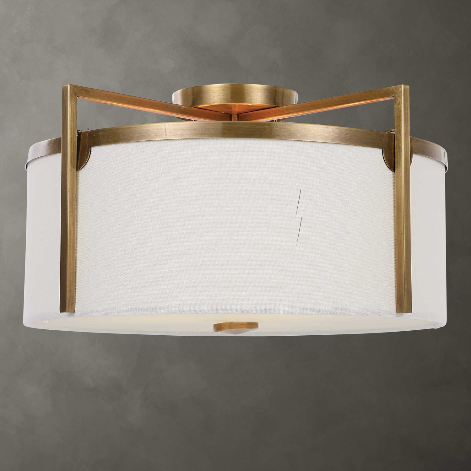 UTTERMOST, COLFAX SEMI FLUSH, SEMI FLUSH MOUNT LIGHT