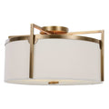 UTTERMOST, Colfax Semi Flush, SEMI FLUSH MOUNT LIGHT