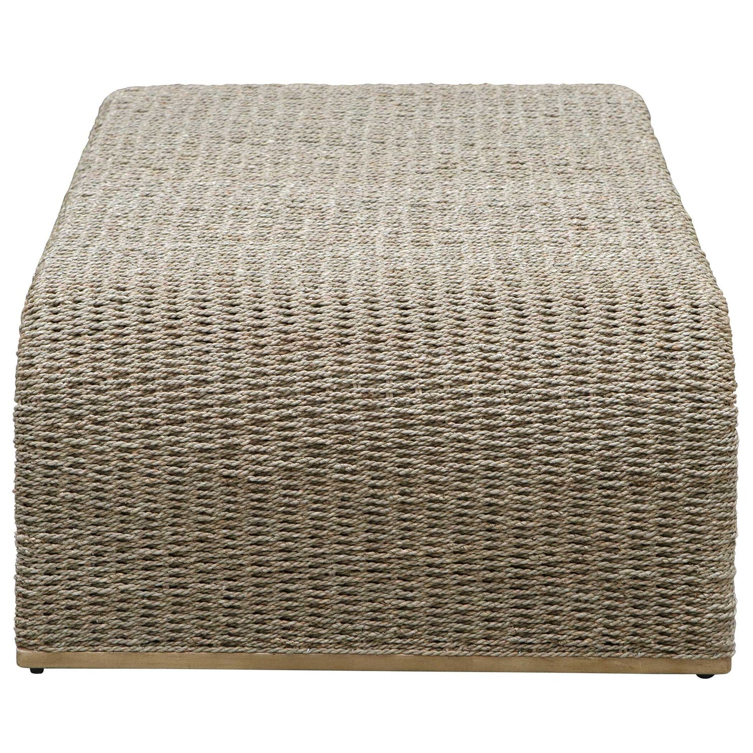 UTTERMOST CALABRIA WOVEN SEAGRASS COFFEE TABLE - Coffee