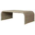 UTTERMOST CALABRIA WOVEN SEAGRASS COFFEE TABLE - Coffee
