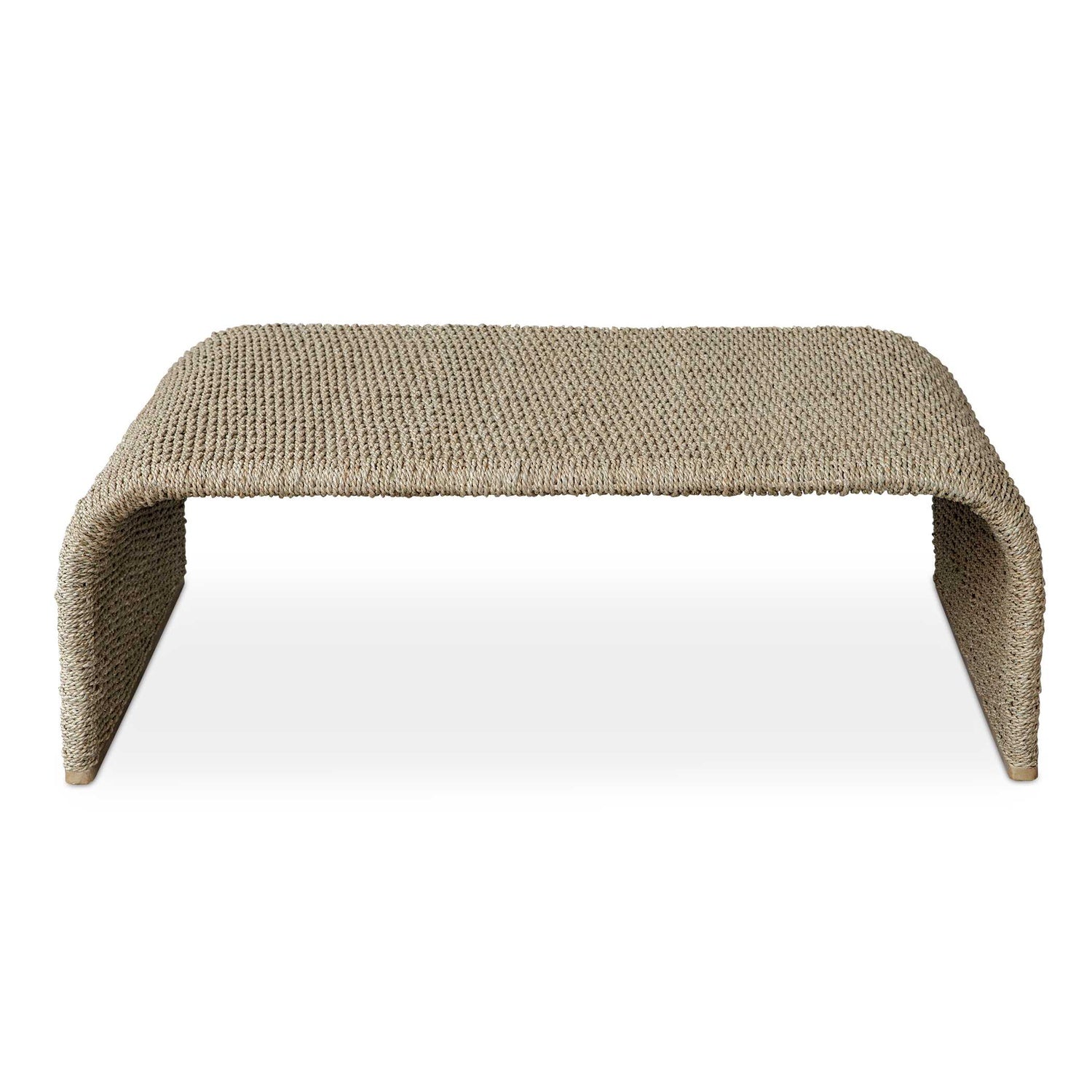 UTTERMOST Calabria Woven Seagrass Coffee Table - Coffee