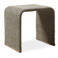 UTTERMOST Calabria Woven Seagrass End Table - Side