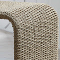 UTTERMOST CALABRIA WOVEN SEAGRASS END TABLE - Side
