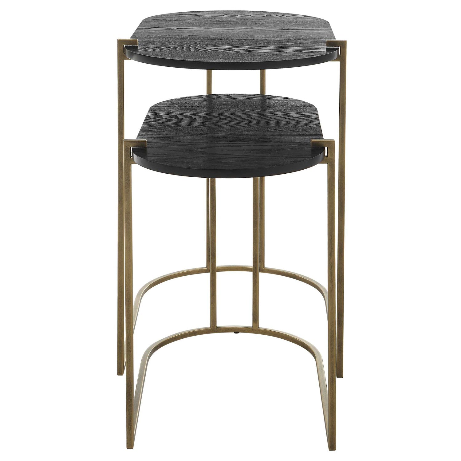 UTTERMOST Aztec Nesting Tables Set Of 2 - Side