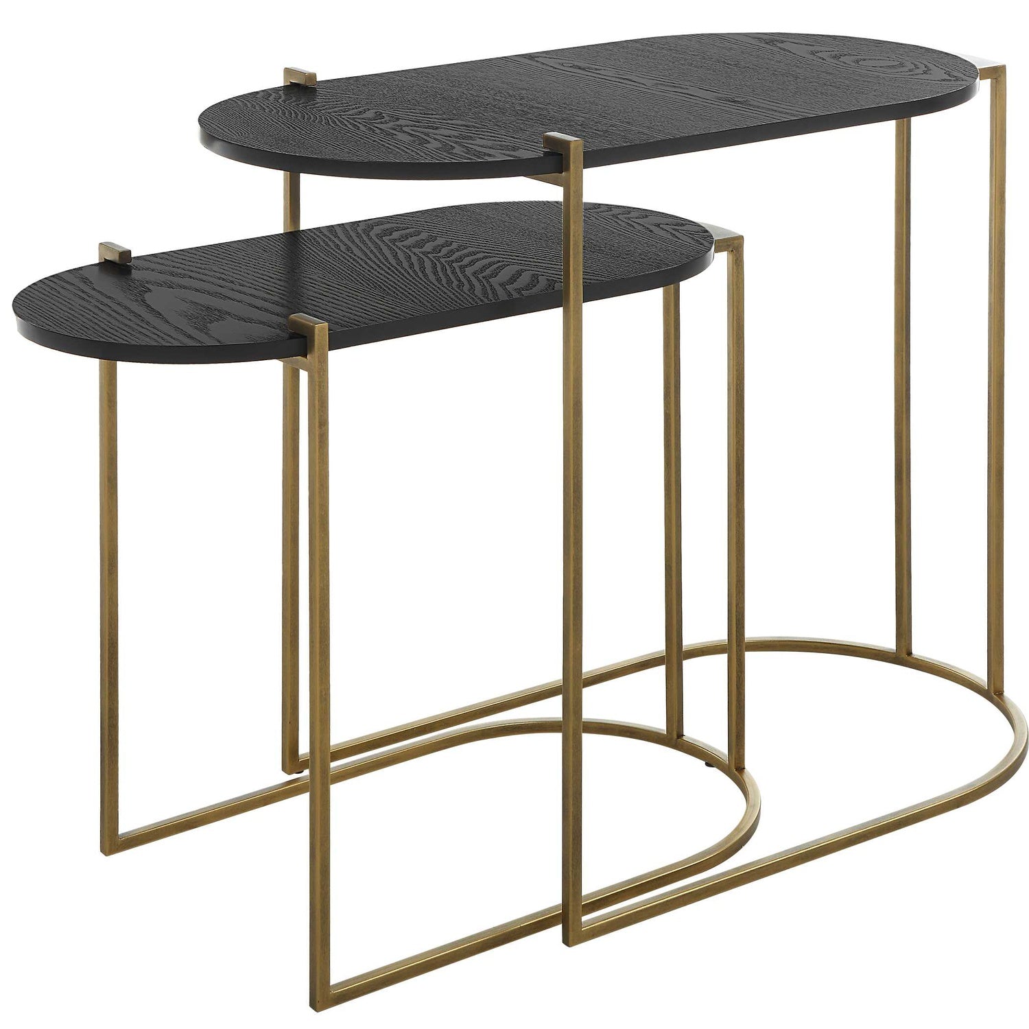 UTTERMOST AZTEC NESTING TABLES - Side
