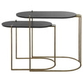 UTTERMOST AZTEC NESTING TABLES - Side