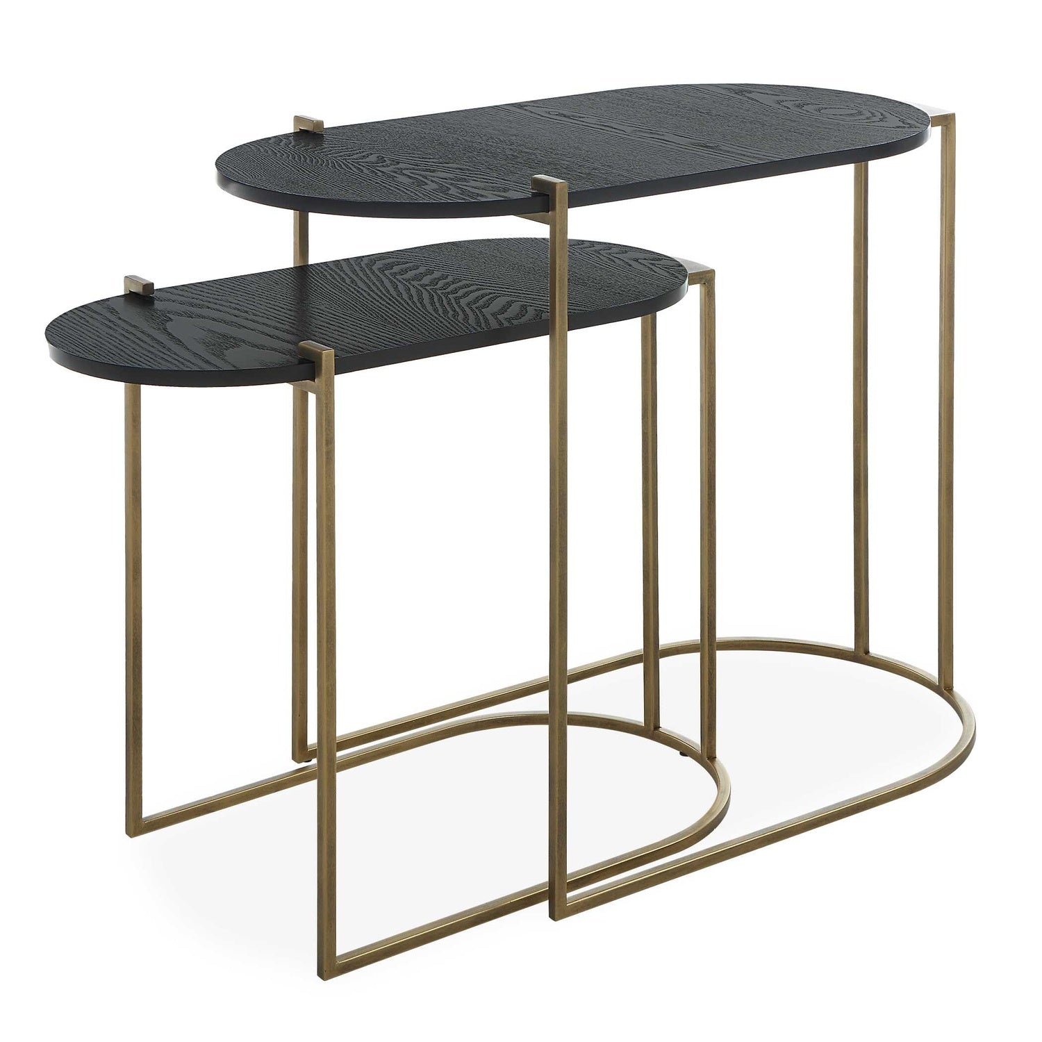 UTTERMOST AZTEC NESTING TABLES - Side