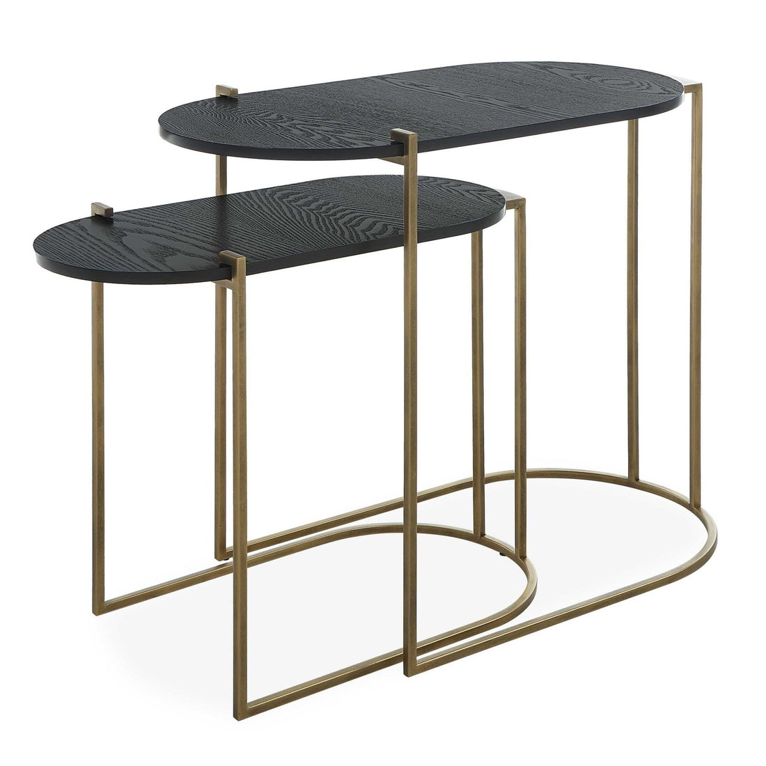 UTTERMOST Aztec Nesting Tables Set Of 2 - Side