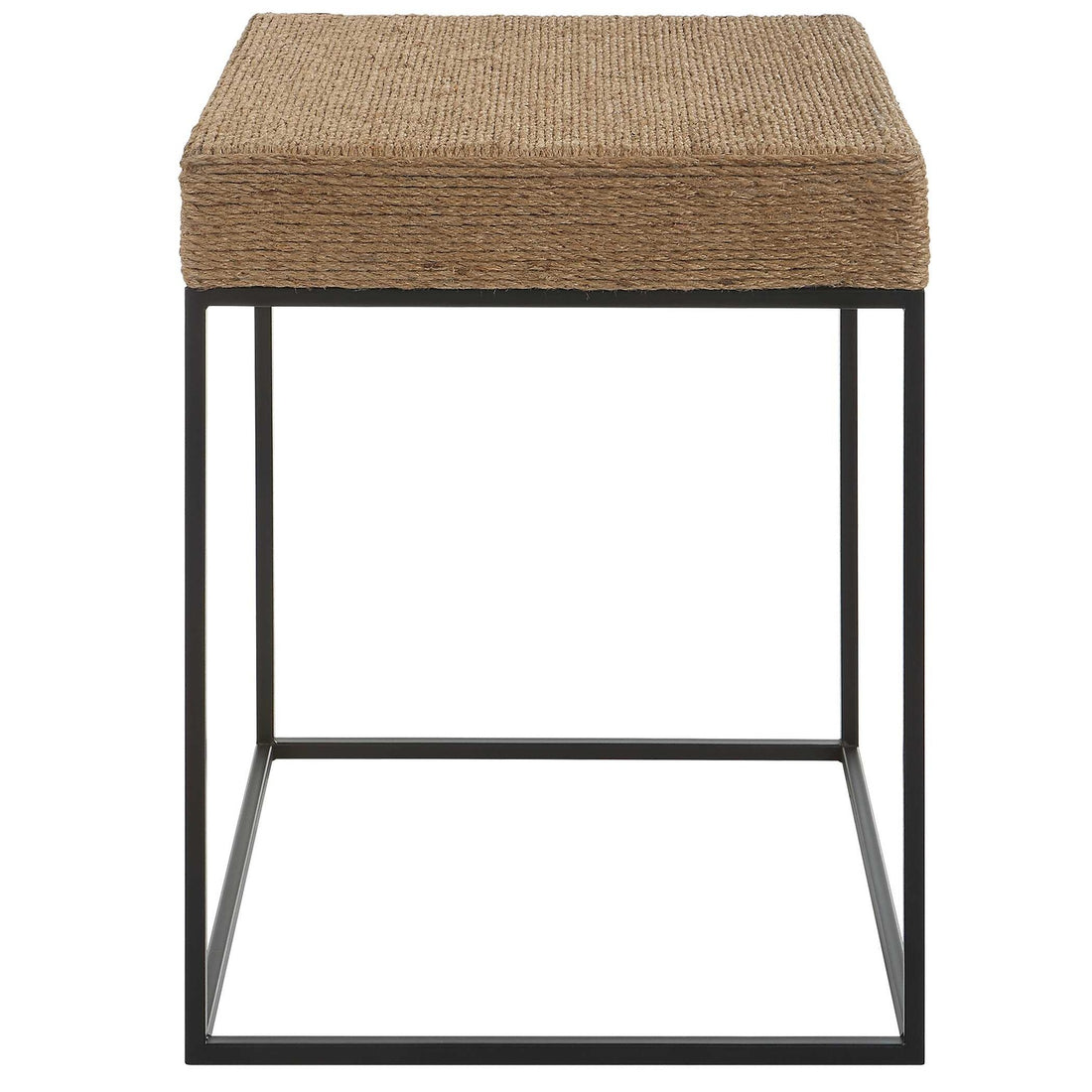 UTTERMOST Laramie Rustic Accent Table - Side