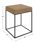 UTTERMOST Laramie Rustic Accent Table - Side