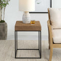 UTTERMOST LARAMIE RUSTIC ACCENT TABLE - Side