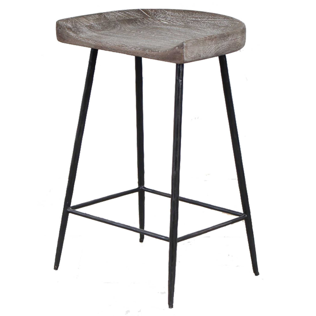 UTTERMOST CORDOVA CARVED COUNTER STOOL - Benches, Ottoman, Stools