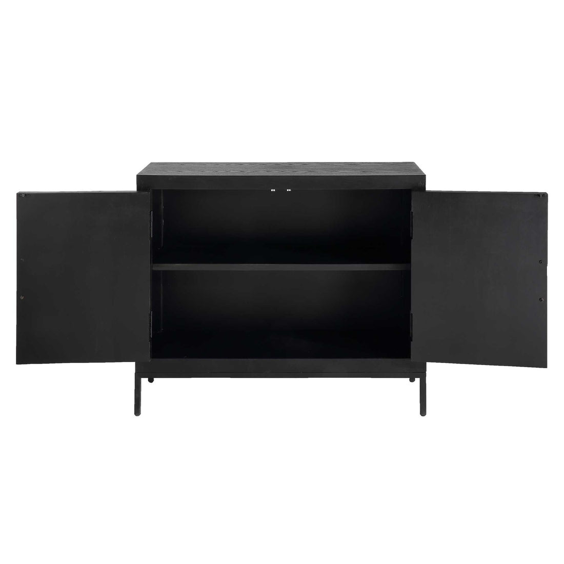 UTTERMOST FRONT RANGE 2 DOOR CABINET - Cabinets & Bar