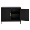 UTTERMOST FRONT RANGE 2 DOOR CABINET - Cabinets & Bar