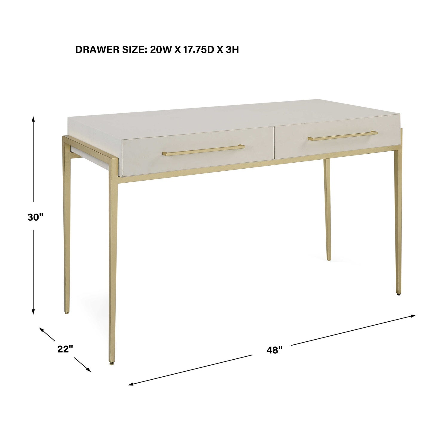 UTTERMOST Jewel Modern Desk - Desks