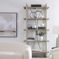 UTTERMOST Sway Soft Etagere - Cabinets & Bar
