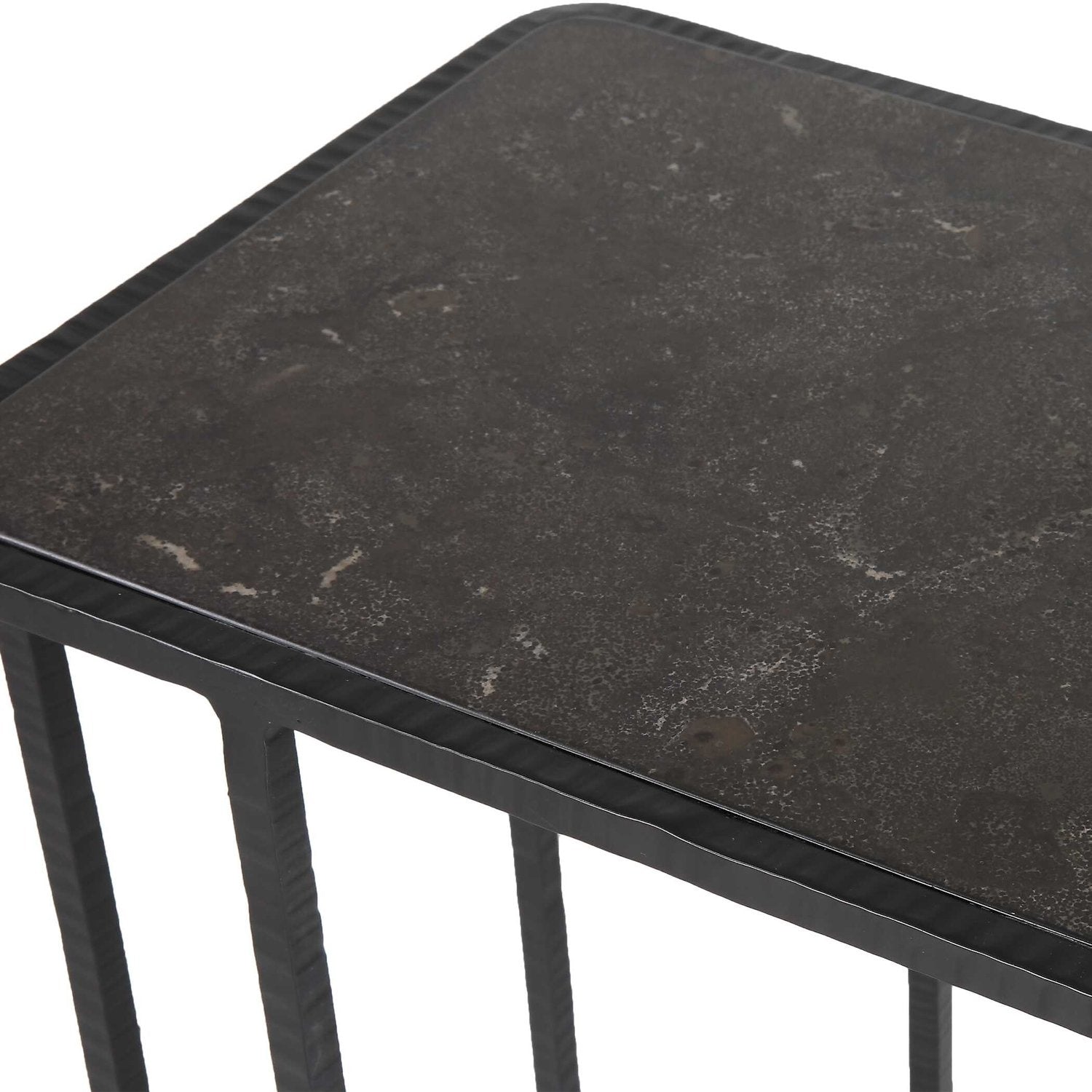 UTTERMOST CAVERN & ACCENT TABLE - Side