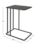 UTTERMOST CAVERN & ACCENT TABLE - Side