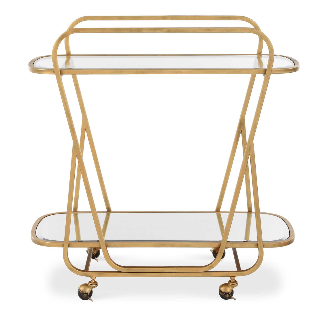 UTTERMOST Swain Serving Cart - Cabinets & Bar
