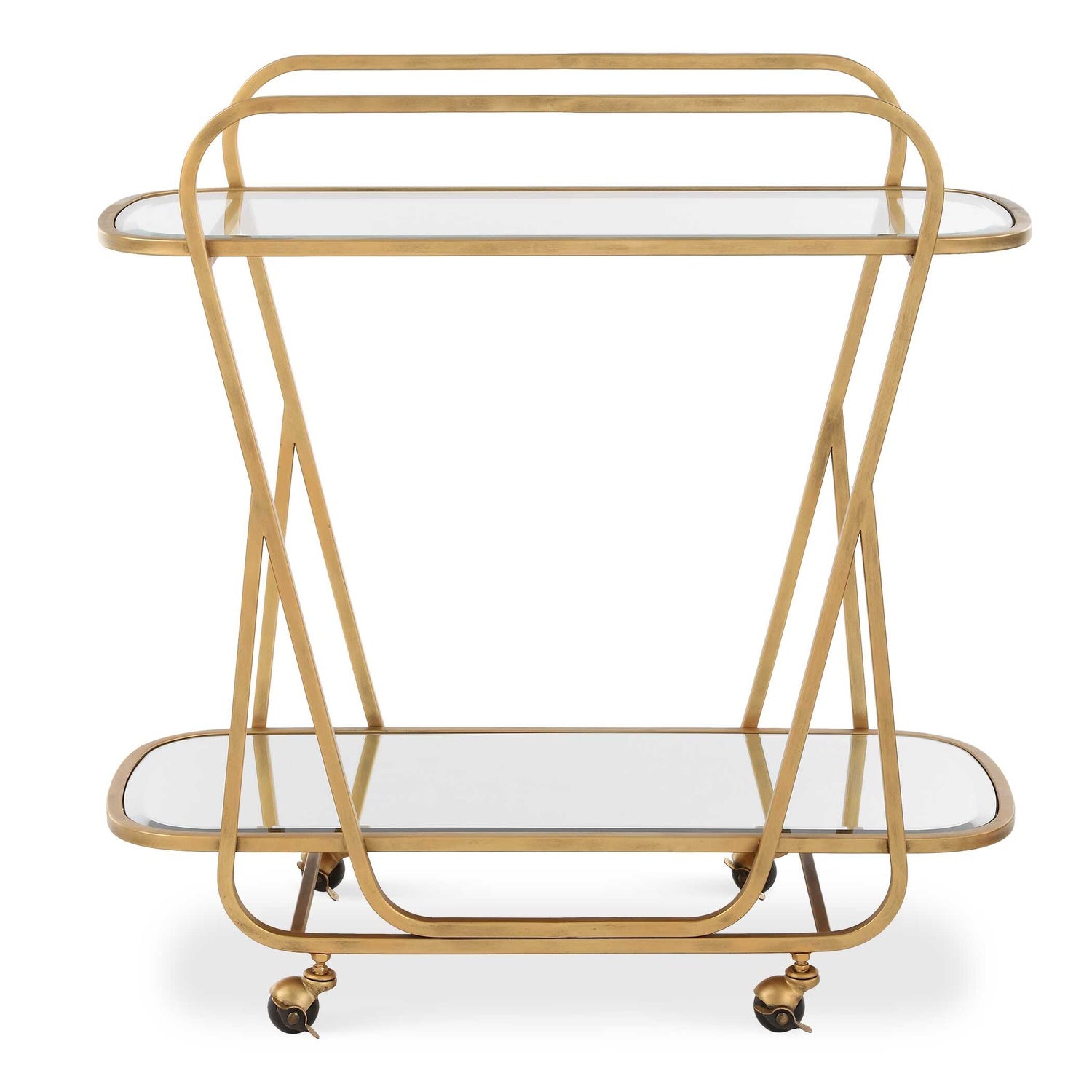 UTTERMOST Swain Serving Cart - Cabinets & Bar