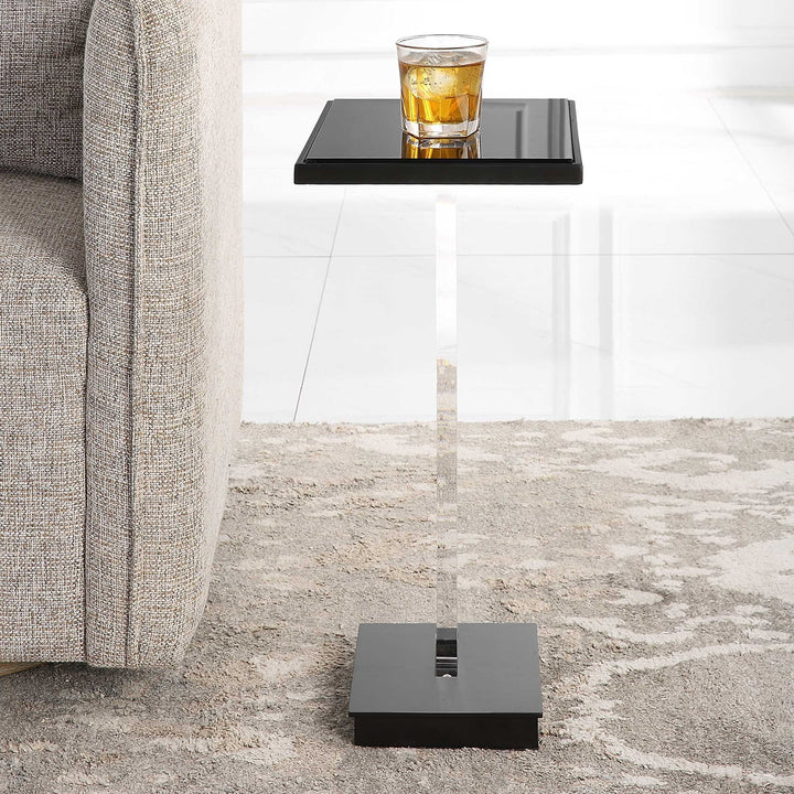 UTTERMOST Angle Contemporary Accent Table - Side