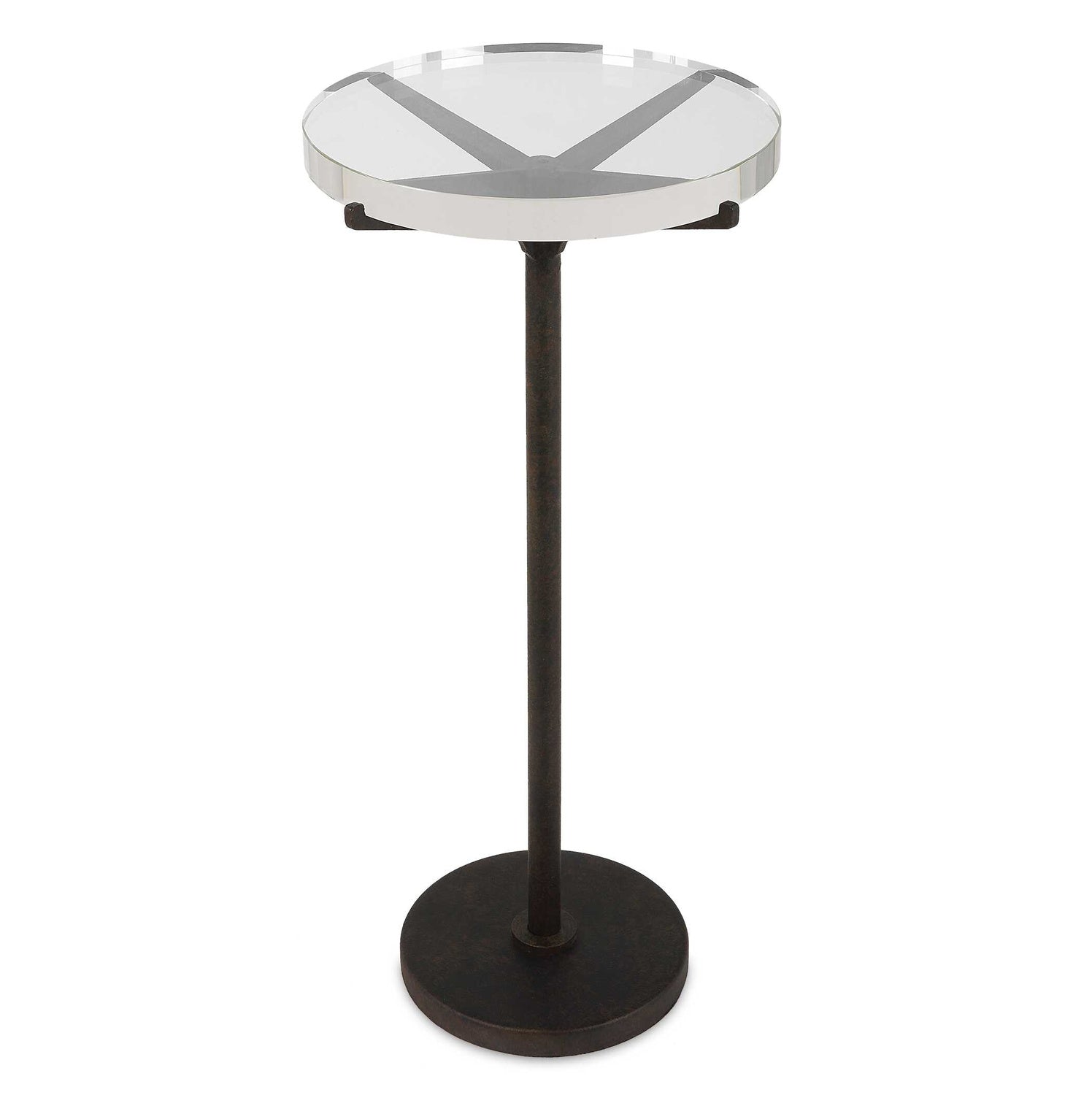 UTTERMOST Forge Industrial Accent Table - Side