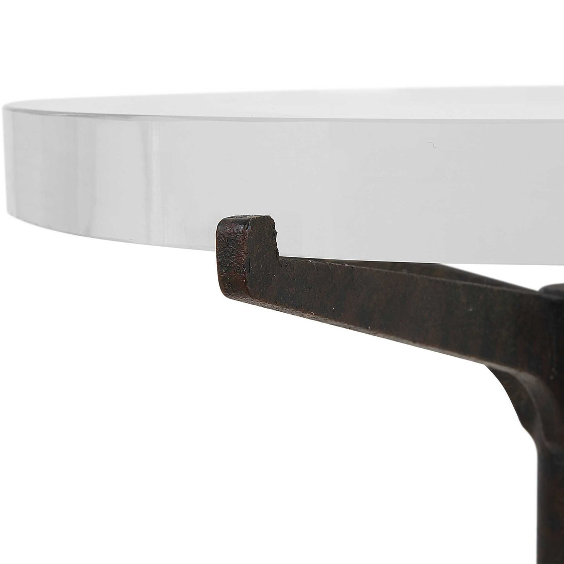UTTERMOST Forge Industrial Accent Table - Side