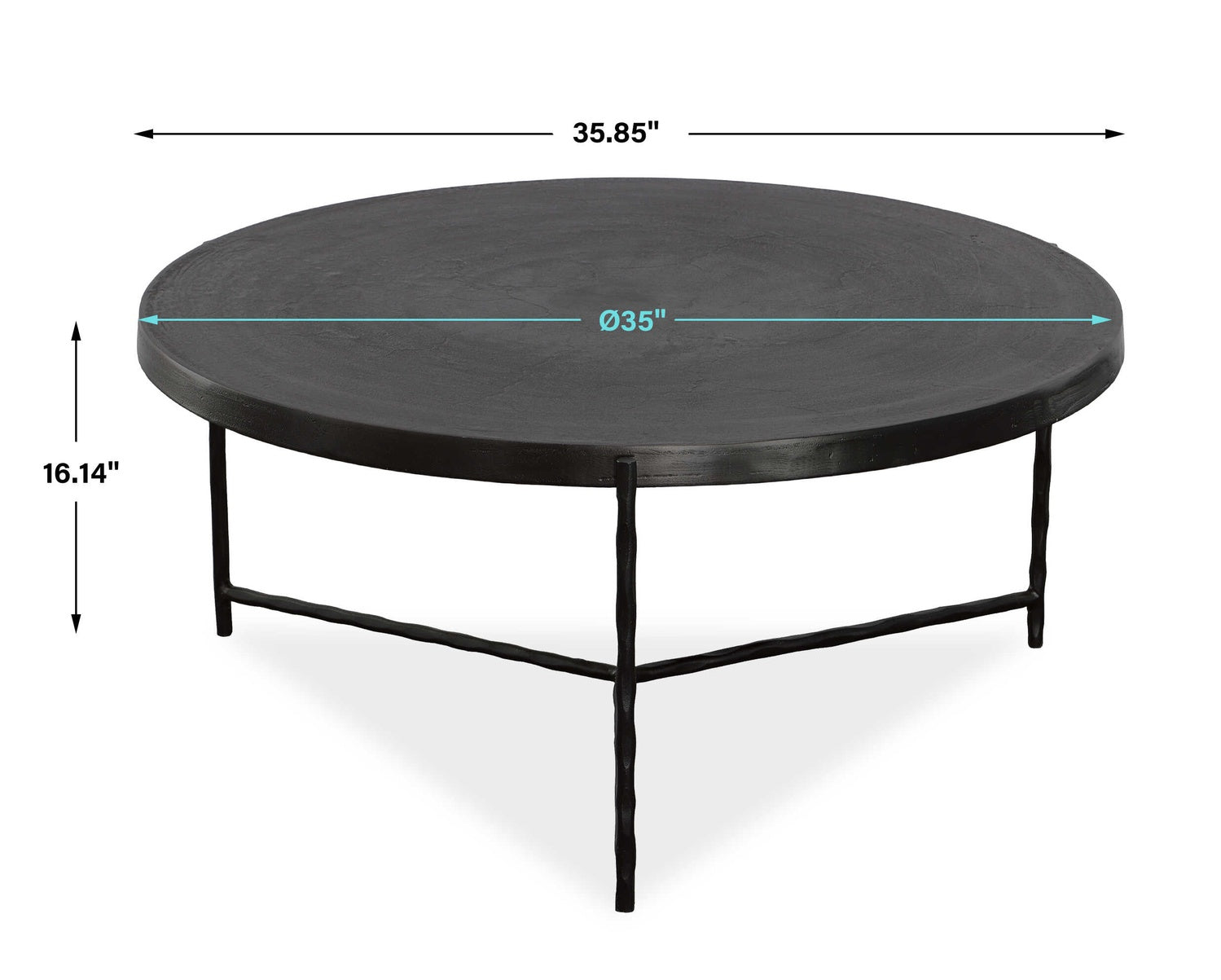 UTTERMOST TRELLICK MODERN COFFEE TABLE - Coffee