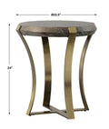UTTERMOST UNITE LEG SIDE TABLE - Side