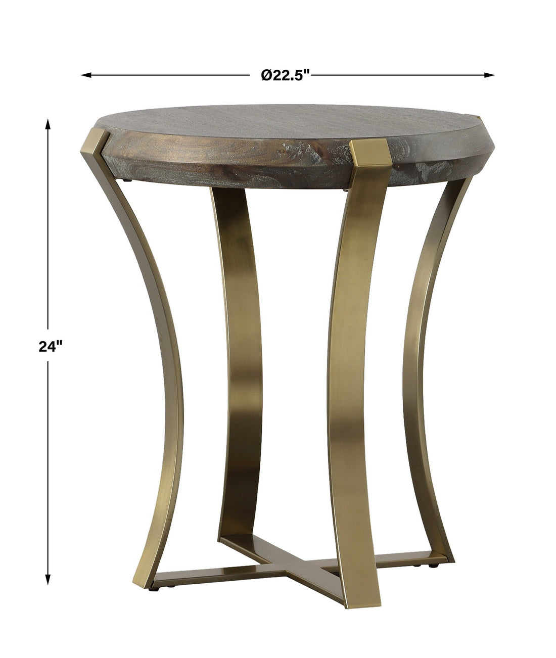 UTTERMOST Unite Leg Side Table - Side
