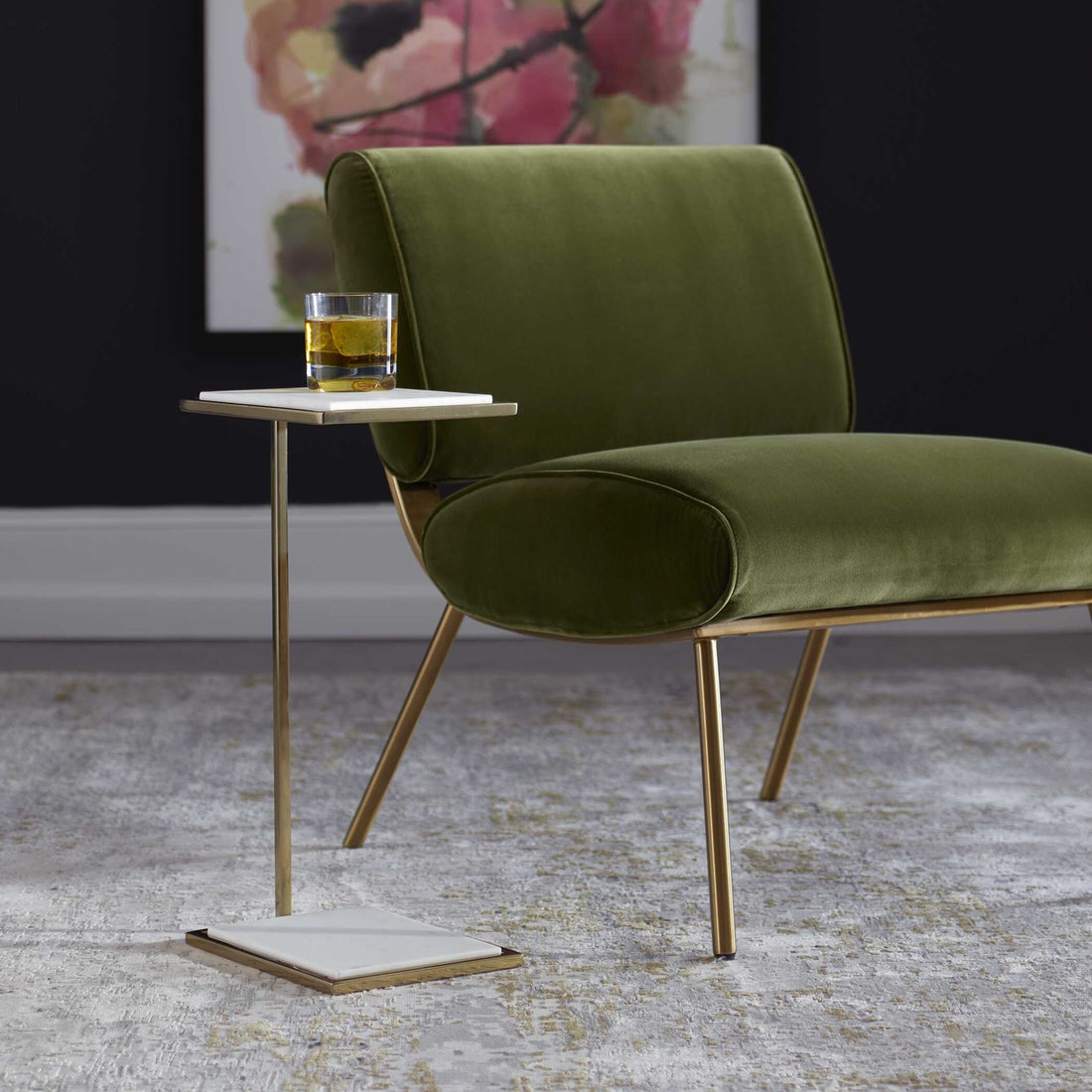 UTTERMOST Elevate Drink Table - Side