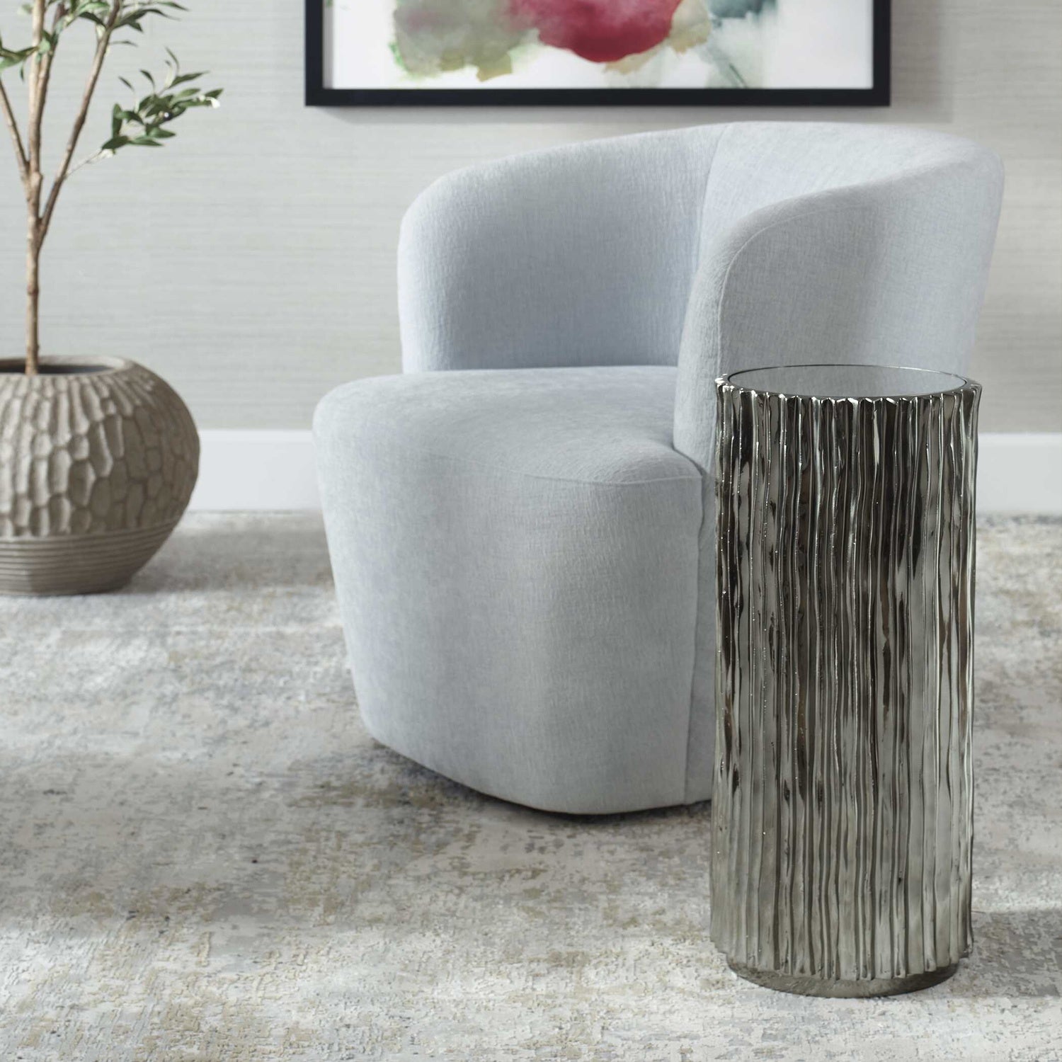UTTERMOST Echo Modern Drink Table - Side