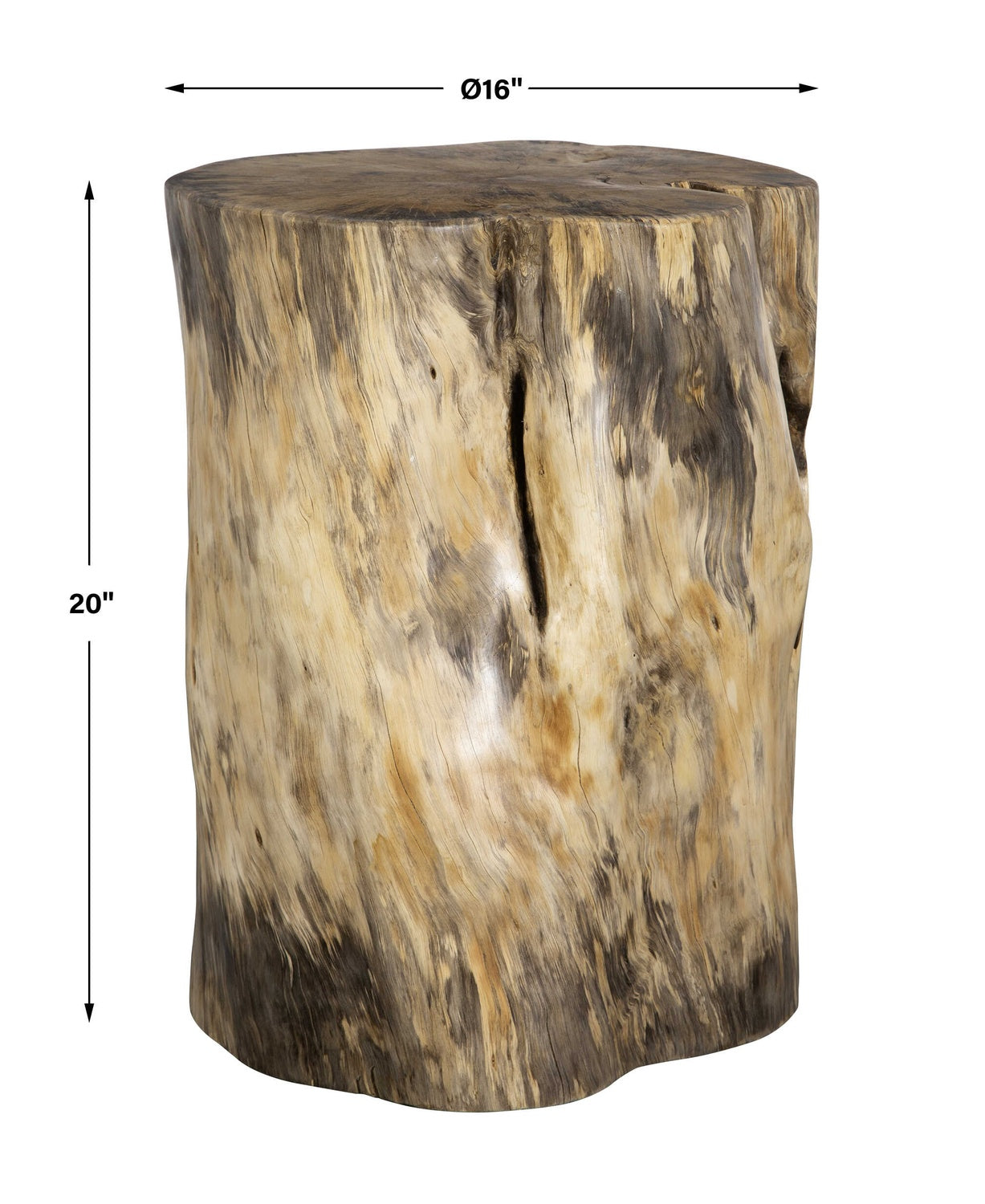 UTTERMOST Habitat Accent Stool - Benches, Ottoman, Stools