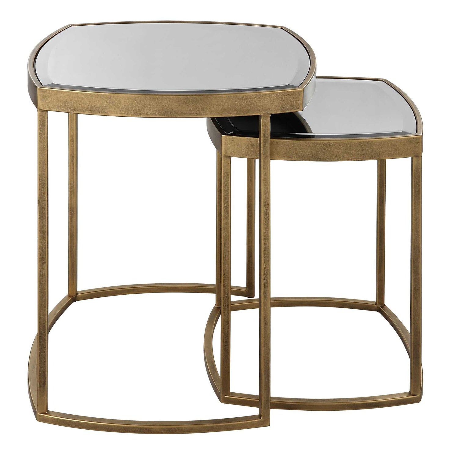 UTTERMOST Vista Nesting Tables Set Of 2 - Side