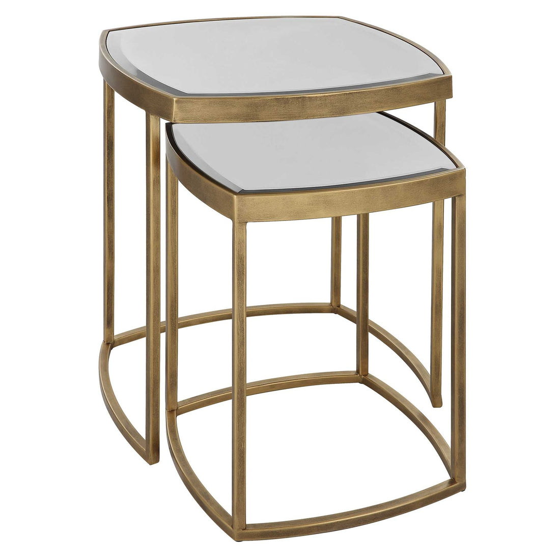 UTTERMOST Vista Nesting Tables Set Of 2 - Side