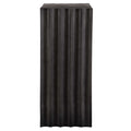 UTTERMOST IN THE GROOVE ALUMINUM ACCENT TABLE - Side