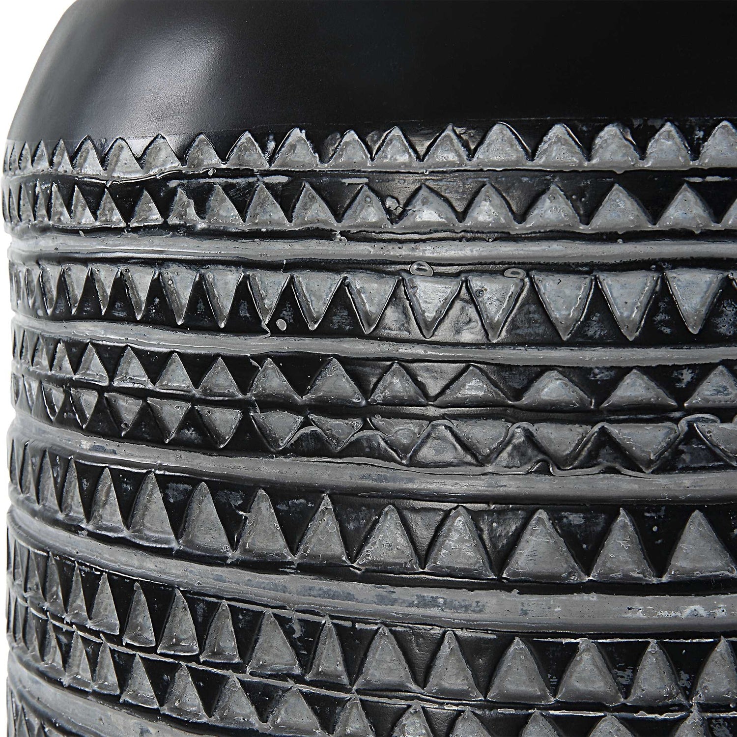 UTTERMOST CUTTING EDGE TRIBAL ACCENT TABLE - Side