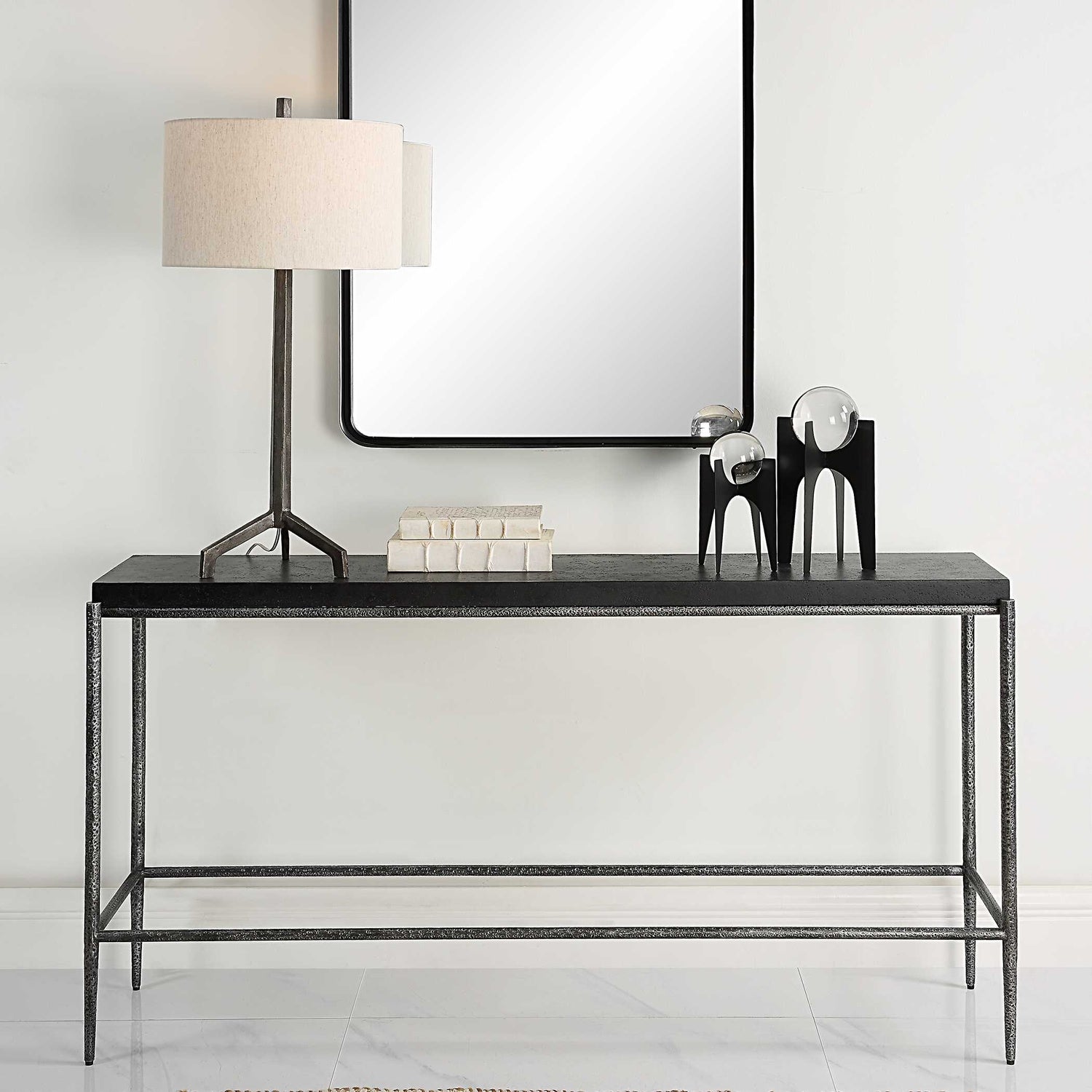 UTTERMOST CRESCENDO CONCRETE CONSOLE TABLE - Consoles