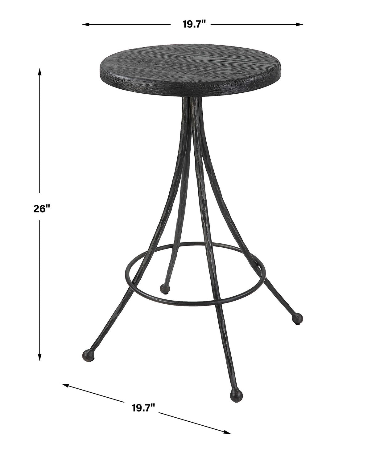 UTTERMOST SONA COUNTER STOOL - Benches, Ottoman, Stools