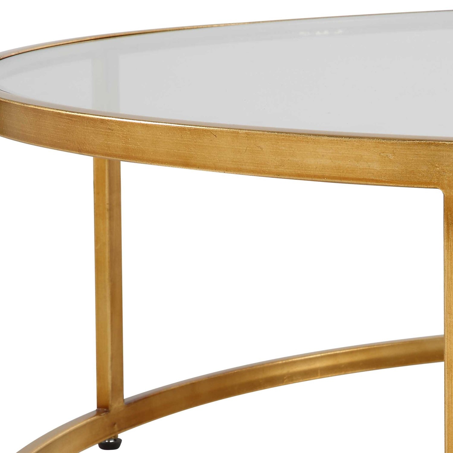 UTTERMOST RADIUS MODERN CIRCULAR COFFEE TABLE - Coffee