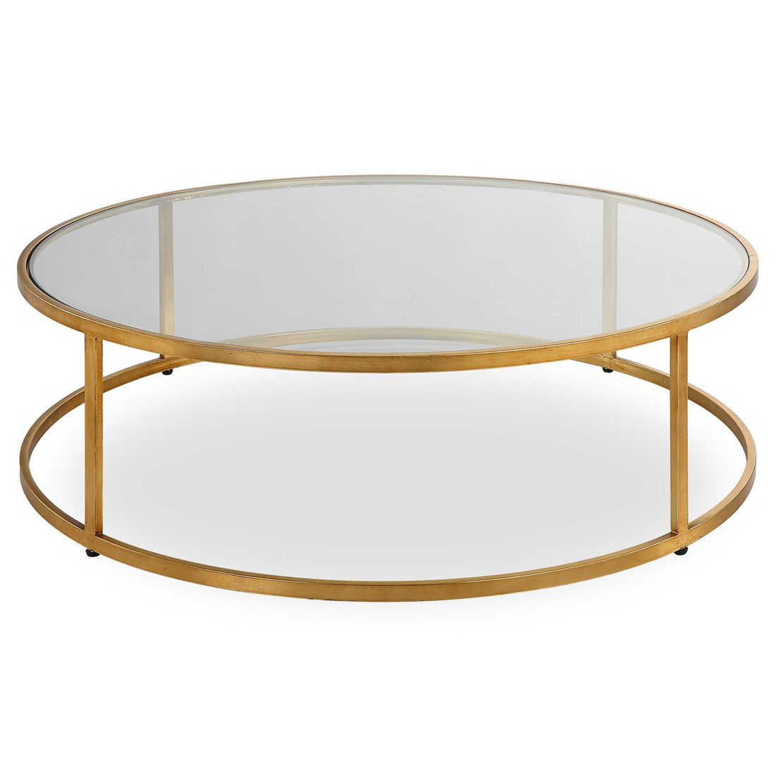 UTTERMOST Radius Modern Circular Coffee Table - Coffee