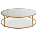 UTTERMOST Radius Modern Circular Coffee Table - Coffee